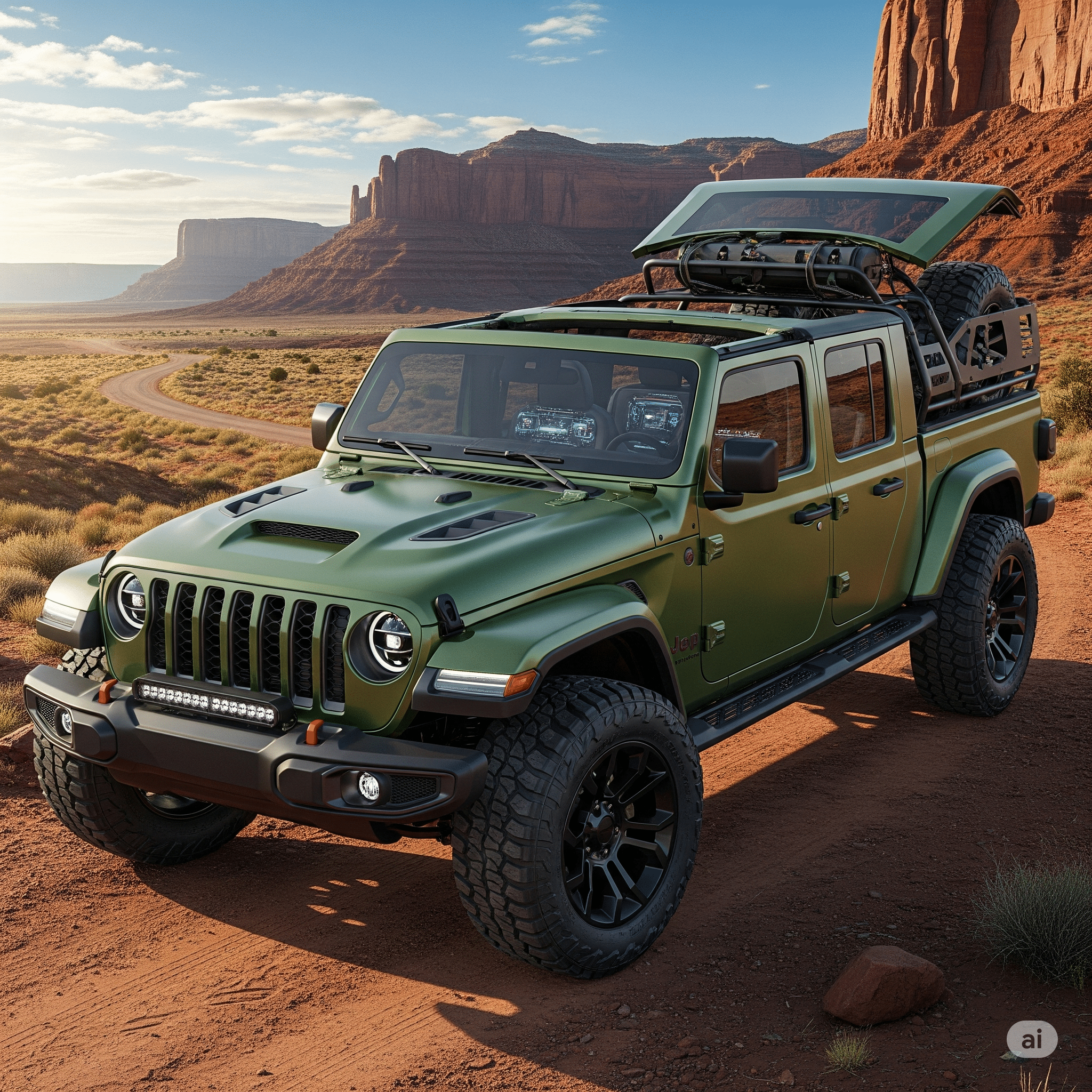 2026 Jeep Gladiator off-road pickup