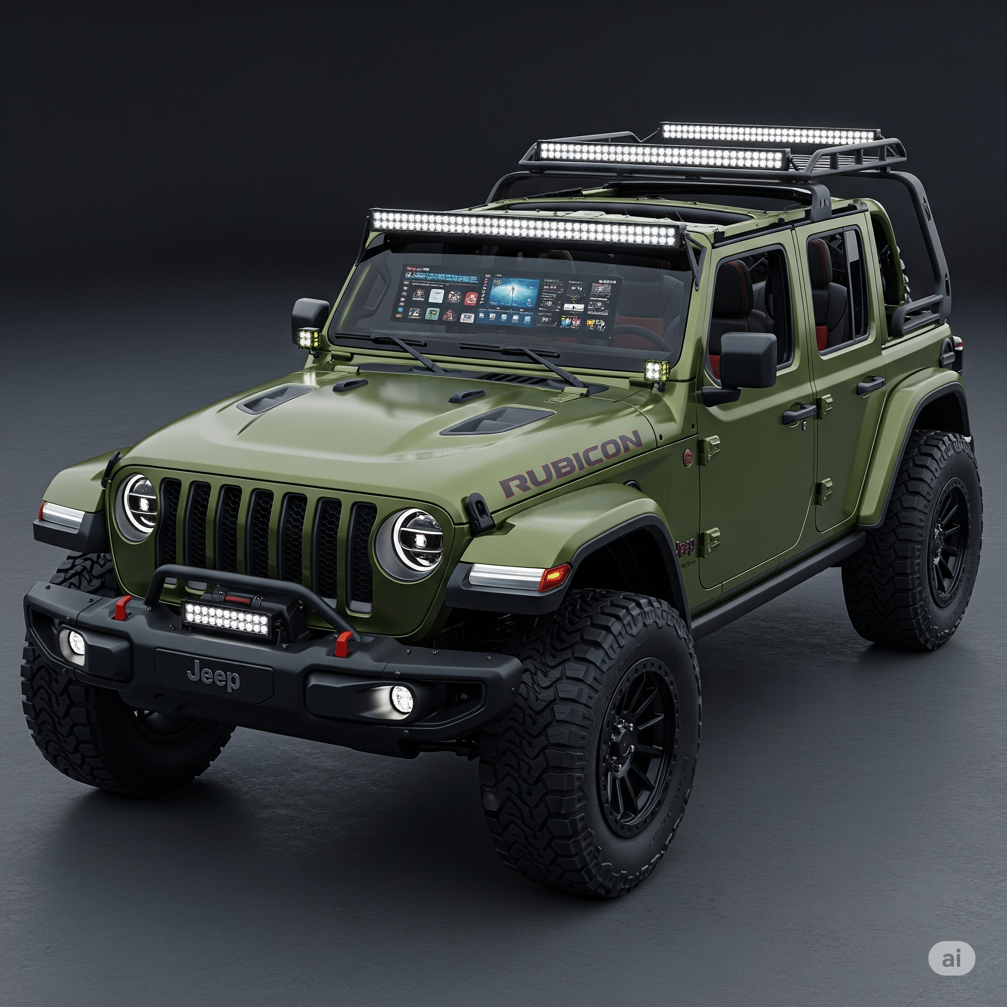 2026 Jeep Wrangler (unofficial rendering)